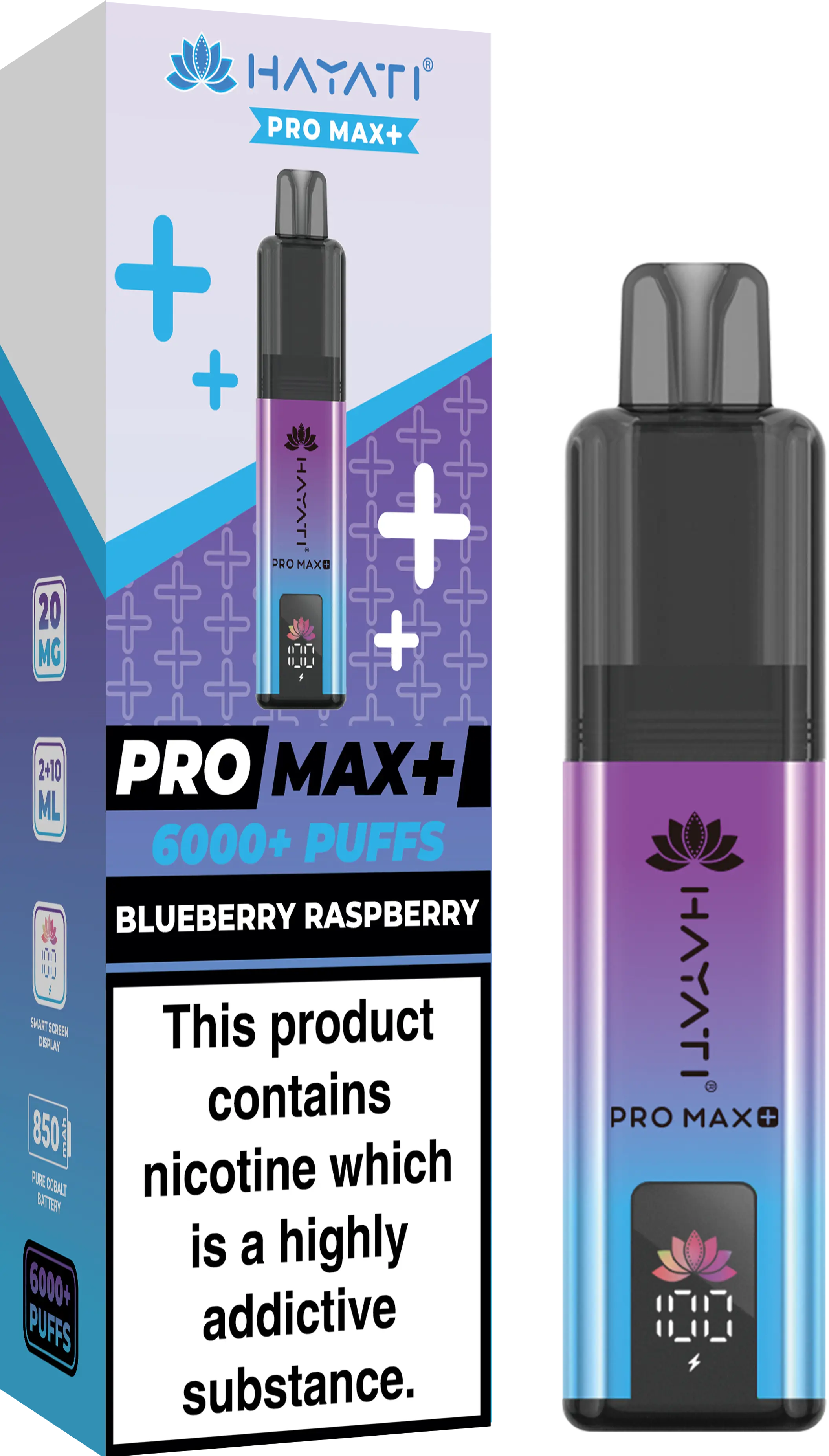 Hayati Pro Max 6000 Puffs Disposable Vape Pack of 10 - Vape wholesale supplies